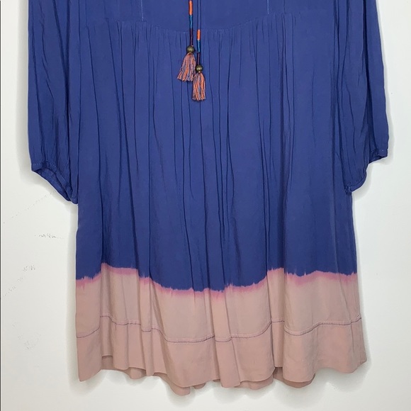 Anthropologie | Holding Horses Dip Dye Ombré Dress - Picture 9 of 14